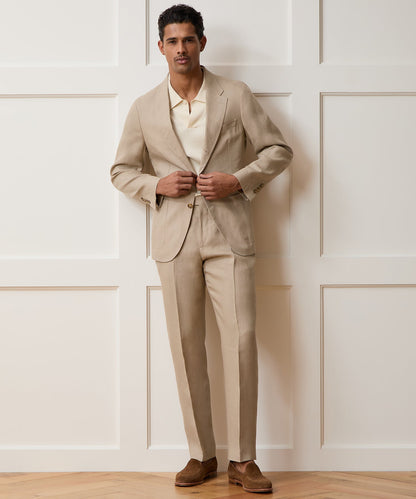 Todd Snyder Italian Linen Madison Jacket in Beige Beige