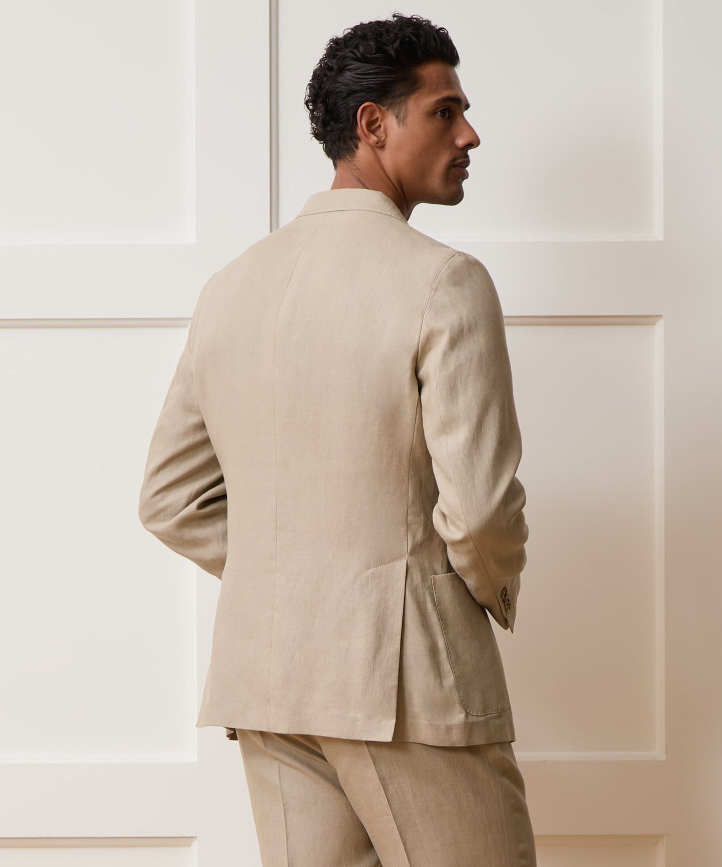 Todd Snyder Italian Linen Madison Jacket in Beige Beige