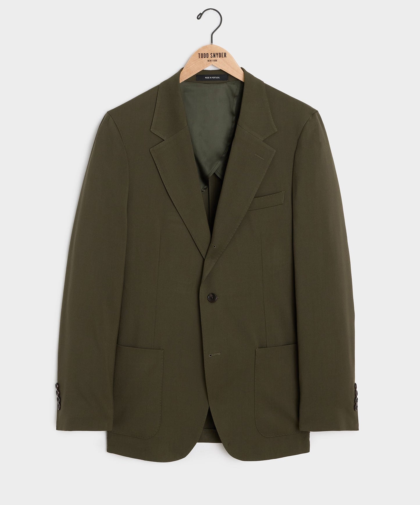 Todd Snyder Gabardine Madison Jacket in Snyder Olive Snyder Olive