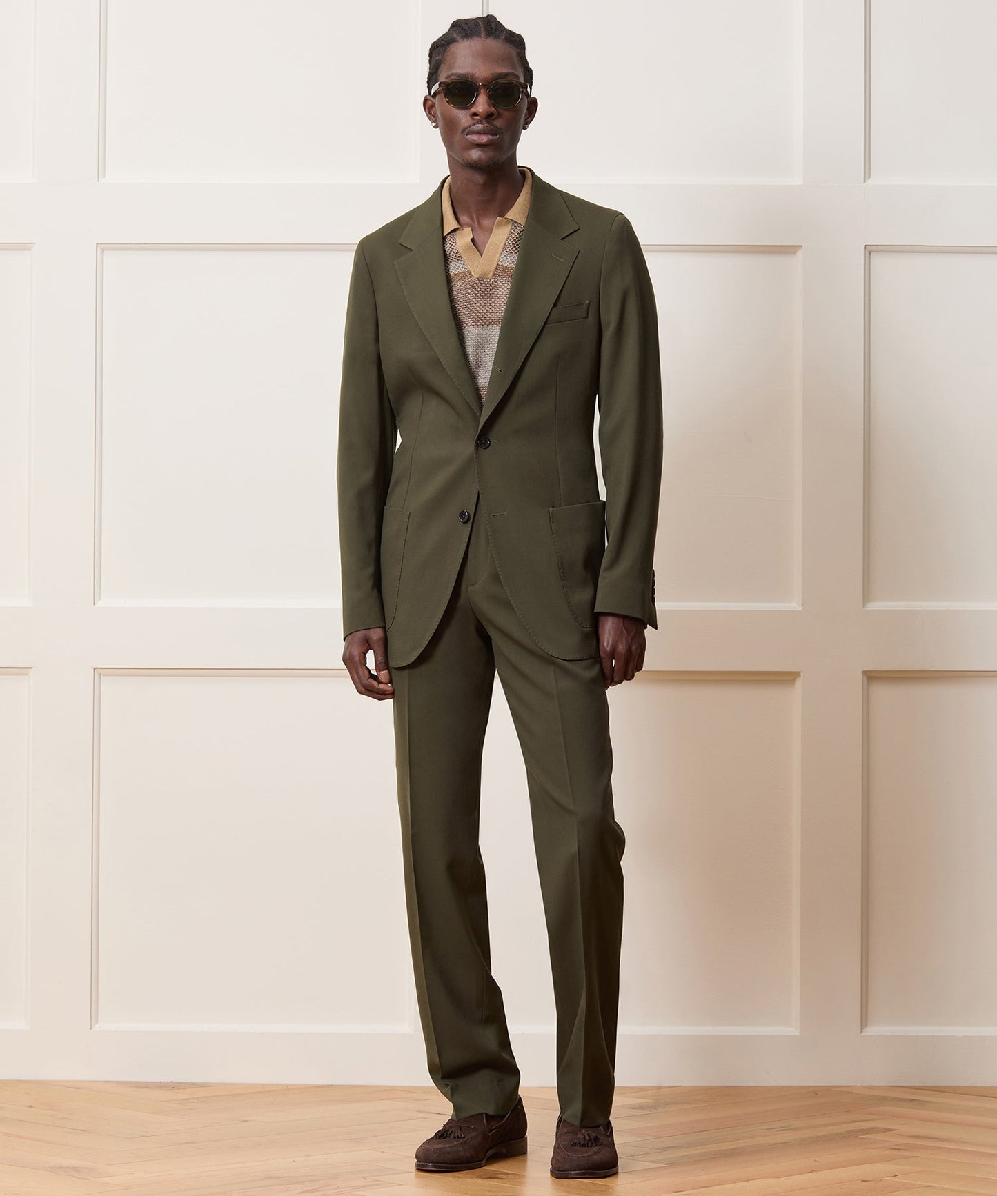 Todd Snyder Gabardine Madison Jacket in Snyder Olive Snyder Olive