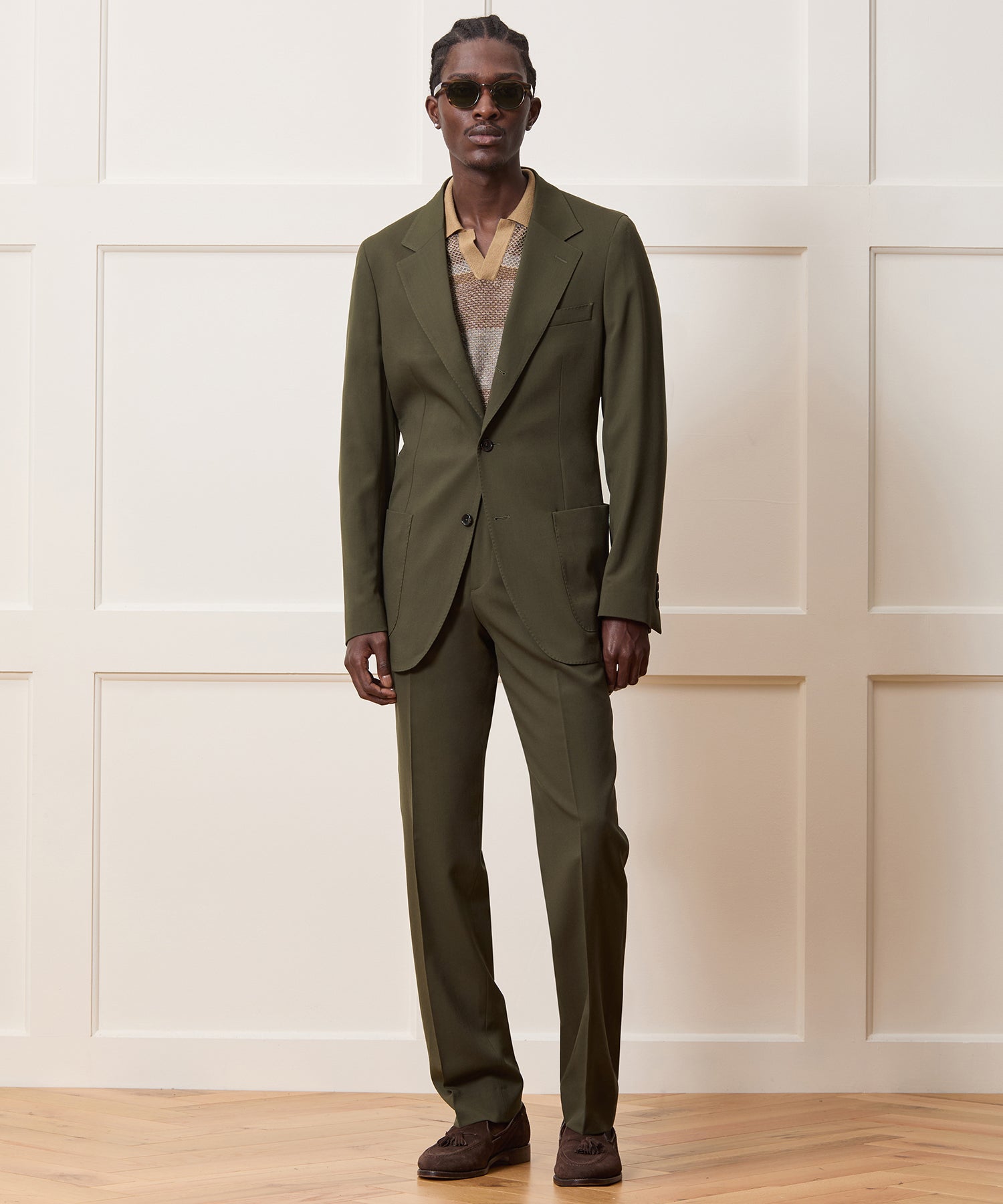 Todd Snyder Gabardine Madison Jacket in Snyder Olive Snyder Olive