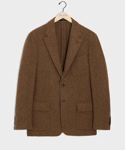 Todd Snyder Sweater Sport Coat in Mocha Mocha