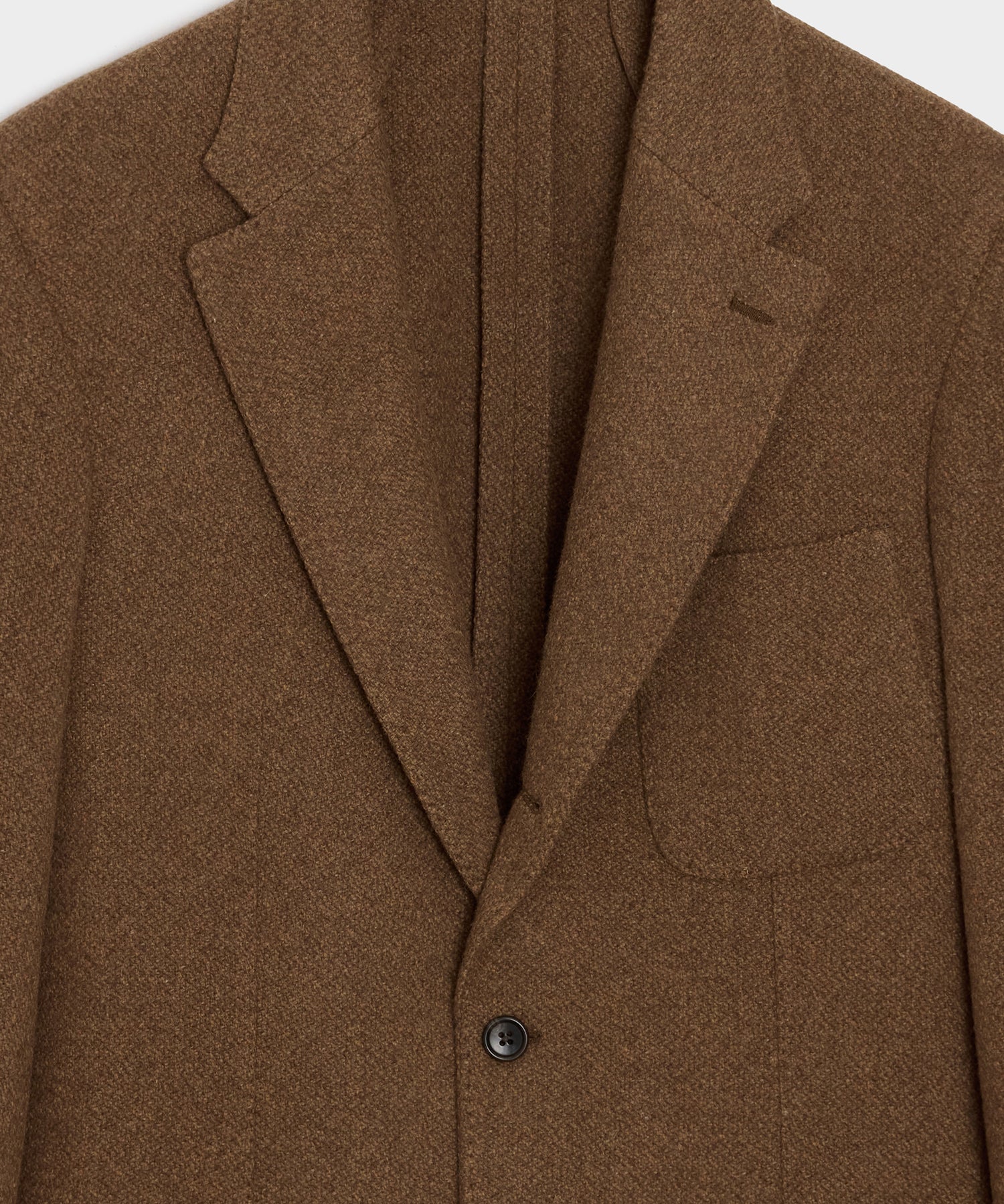 Todd Snyder Sweater Sport Coat in Mocha Mocha
