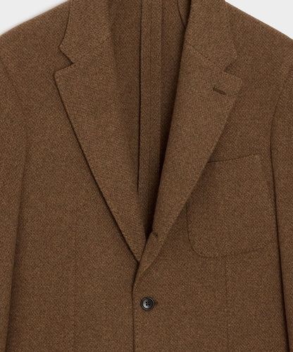 Todd Snyder Sweater Sport Coat in Mocha Mocha