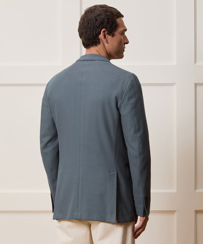 Todd Snyder Italian Knit Sport Coat in Blue Metal Blue Metal