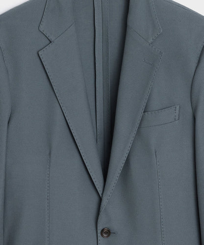 Todd Snyder Italian Knit Sport Coat in Blue Metal Blue Metal