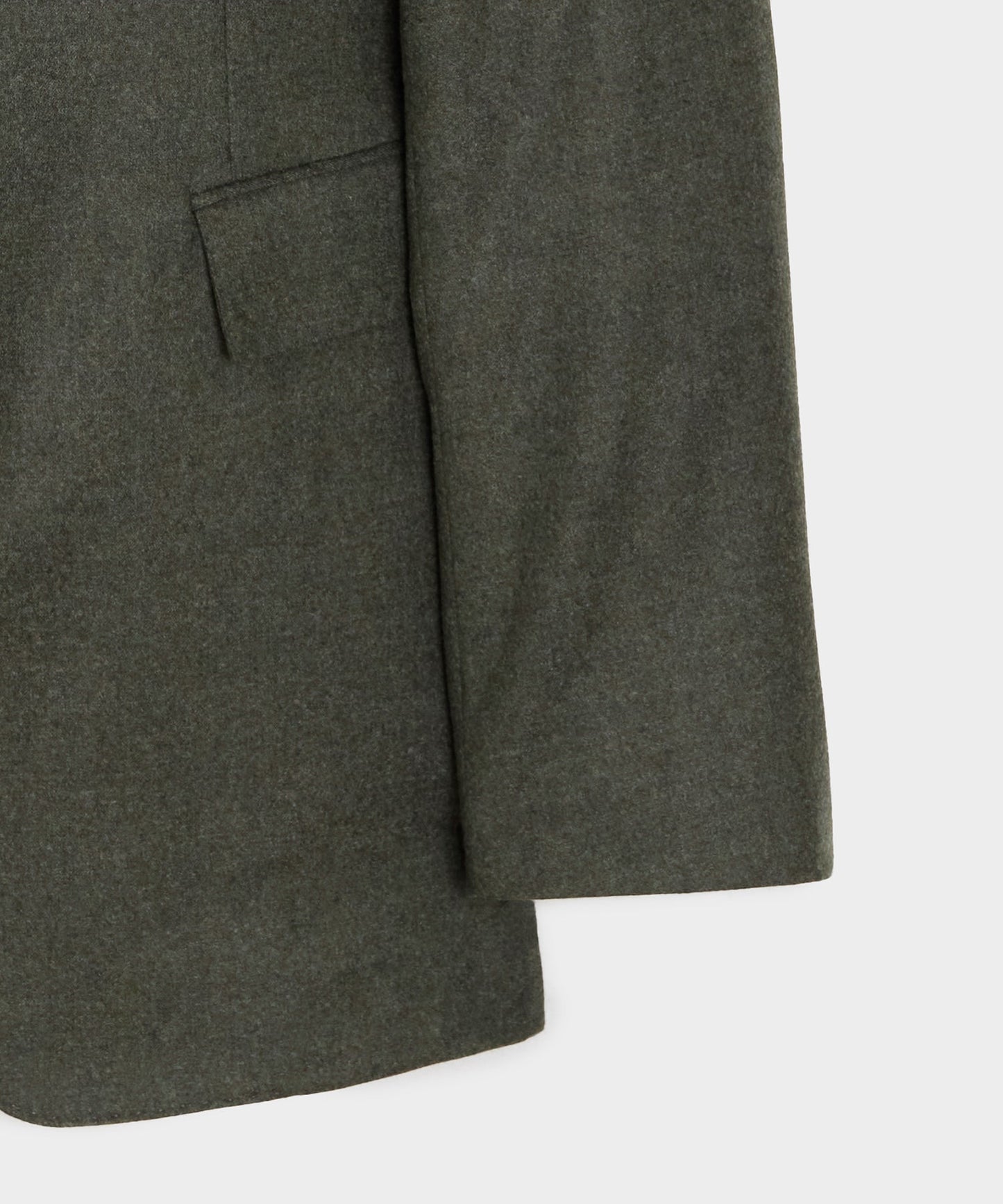 Todd Snyder Italian Flannel Sutton Jacket in Oak Moss Oak Moss