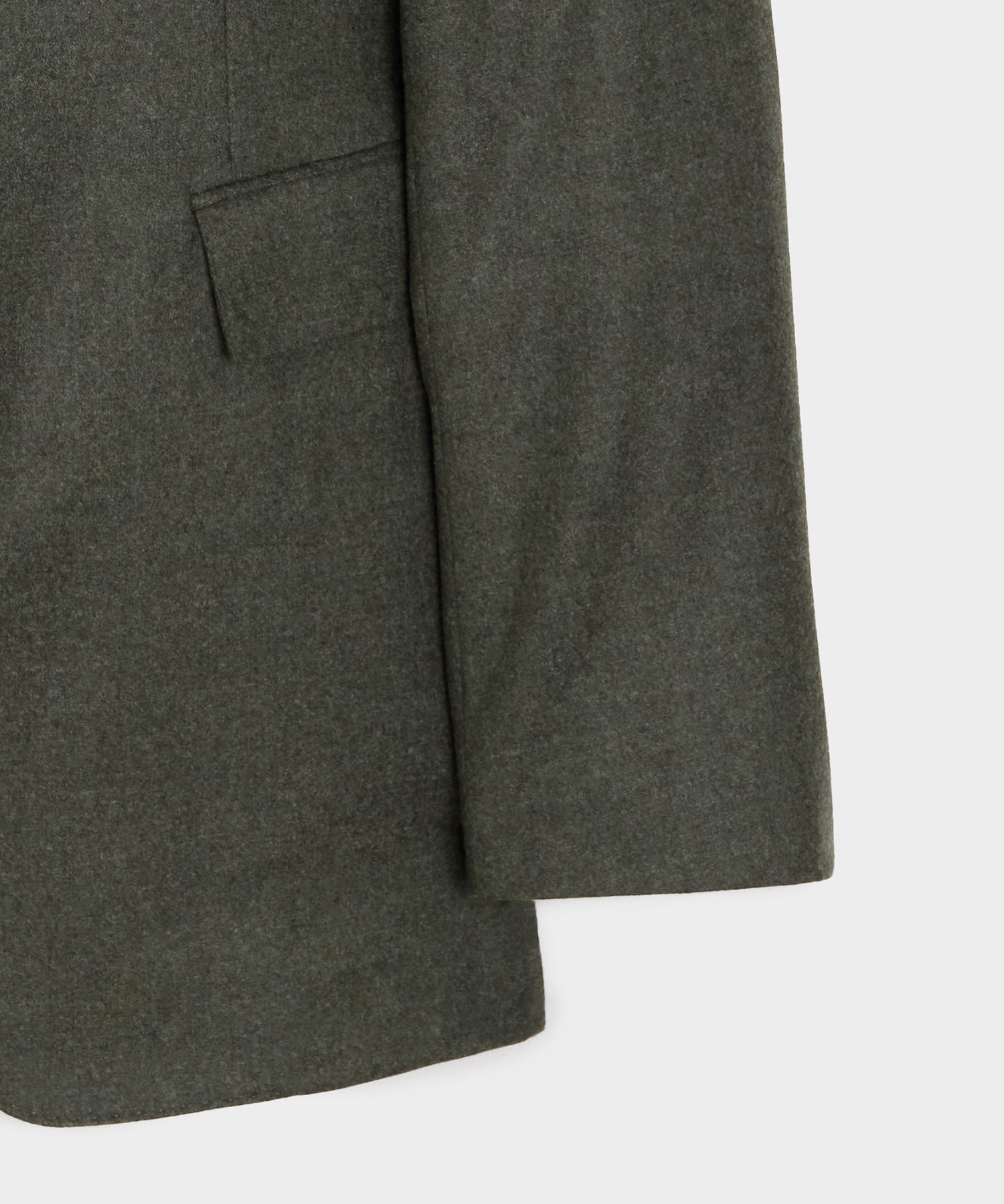 Todd Snyder Italian Flannel Sutton Jacket in Oak Moss Oak Moss