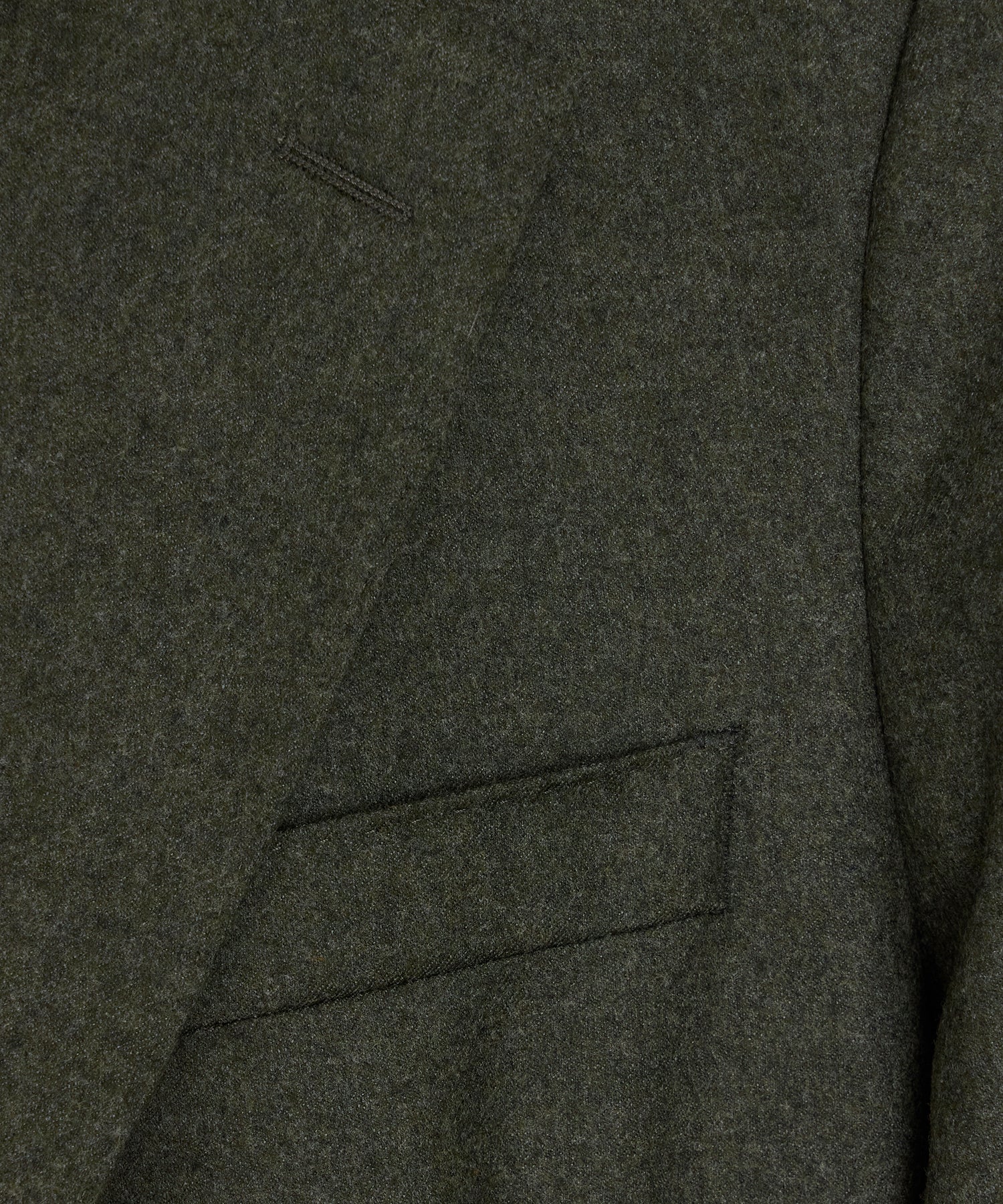 Todd Snyder Italian Flannel Sutton Jacket in Oak Moss Oak Moss
