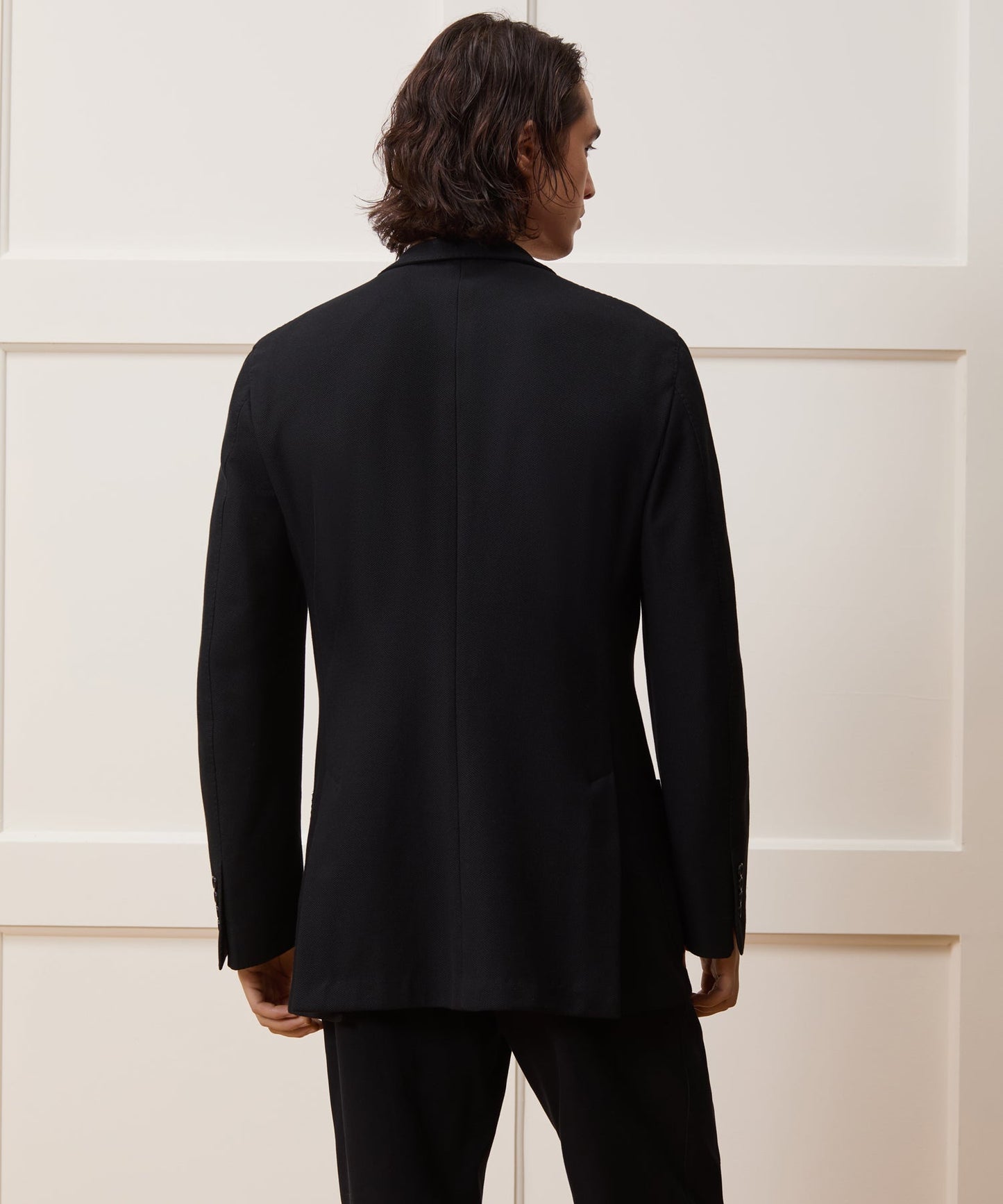 Todd Snyder Italian Pique Wythe Jacket in Black Black