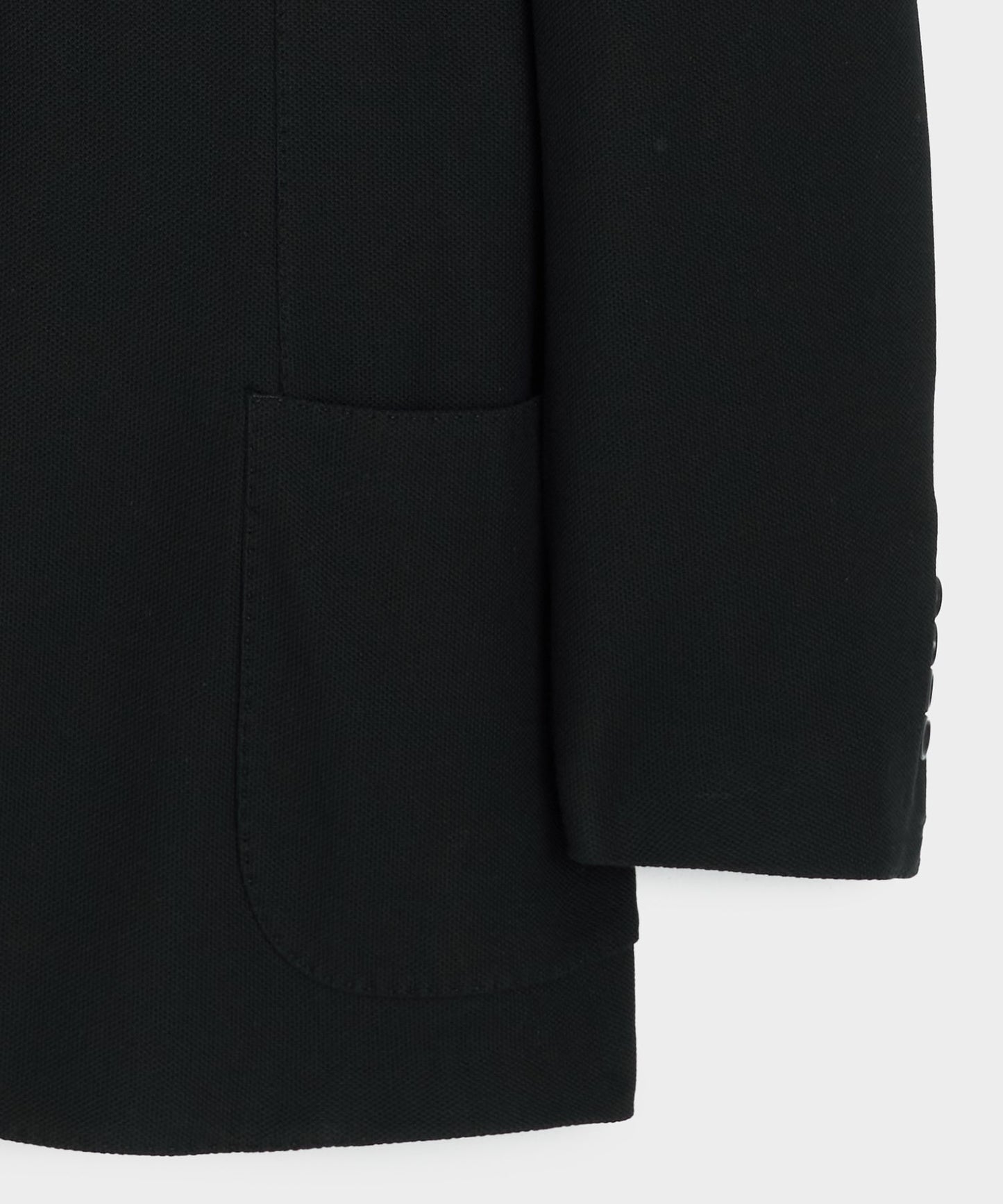 Todd Snyder Italian Pique Wythe Jacket in Black Black