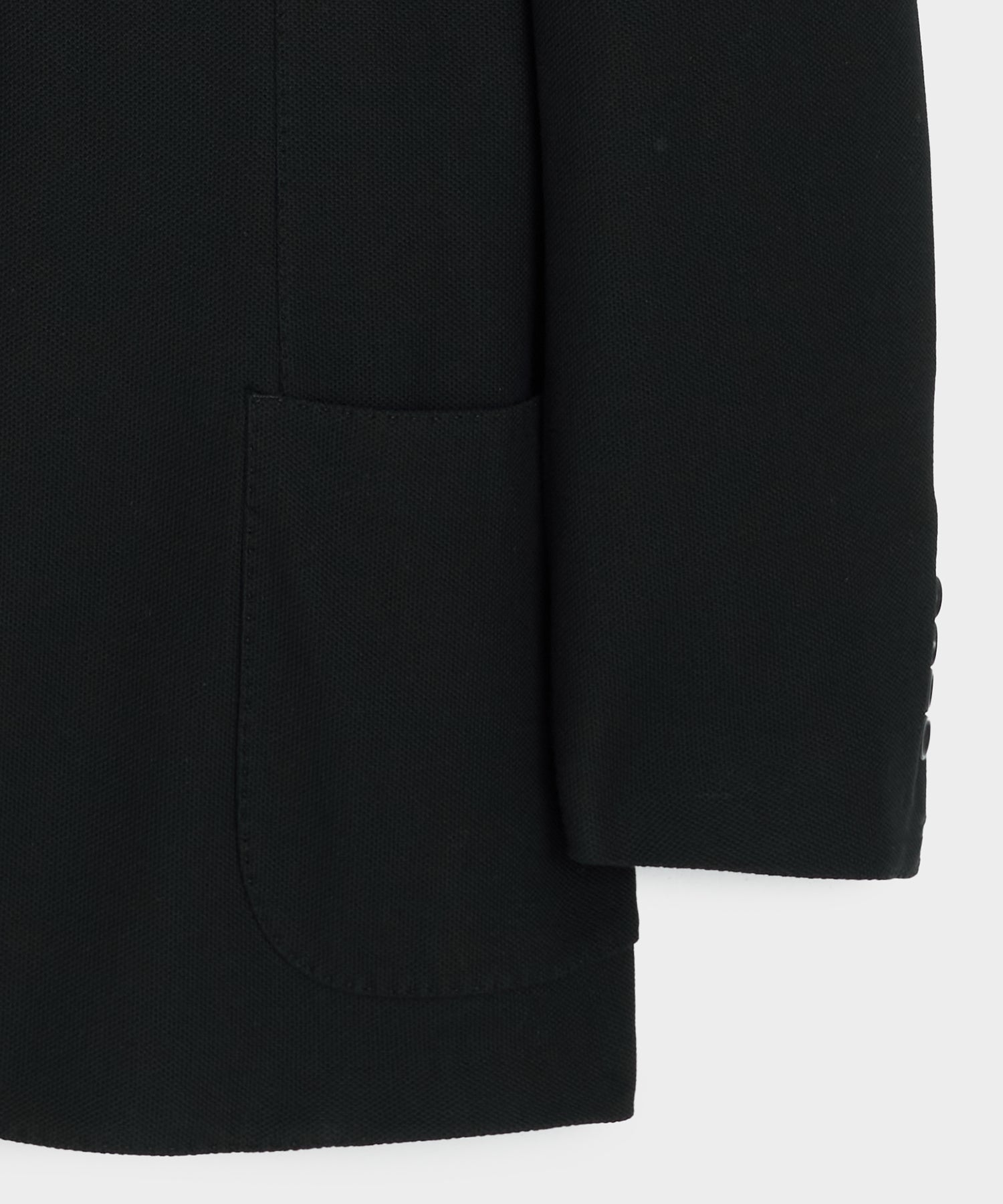 Todd Snyder Italian Pique Wythe Jacket in Black Black