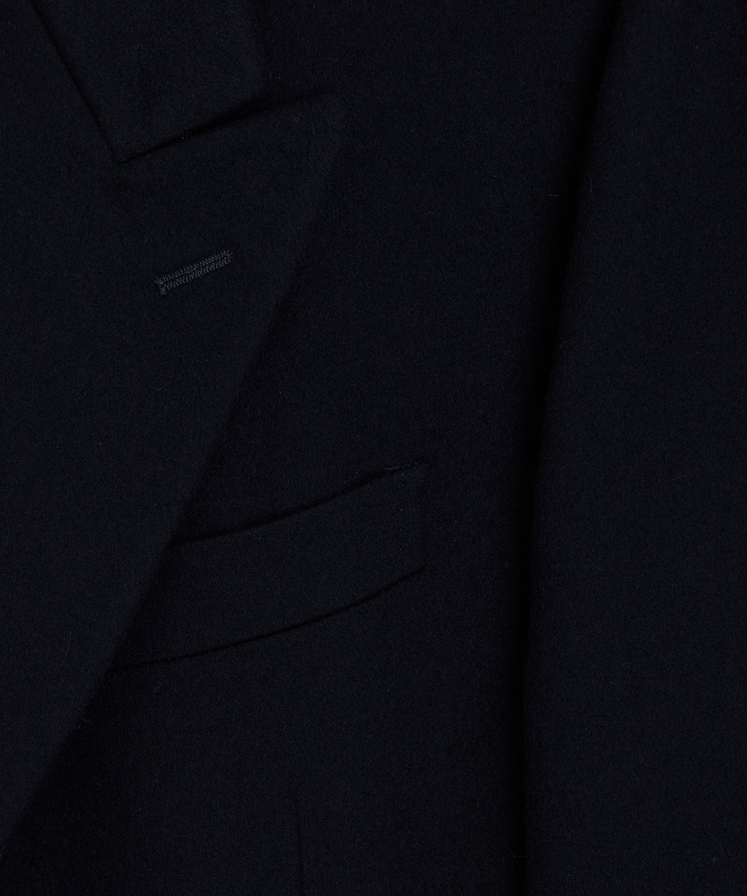 Todd Snyder Italian Cashmere Double-Breasted Wythe Jacket in Navy Navy