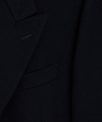 Todd Snyder Italian Cashmere Double-Breasted Wythe Jacket in Navy Navy