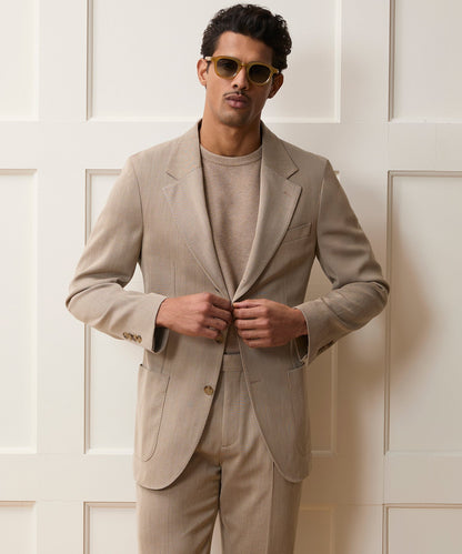 Todd Snyder Italian Cavalry Twill Madison Jacket in Tan Tan