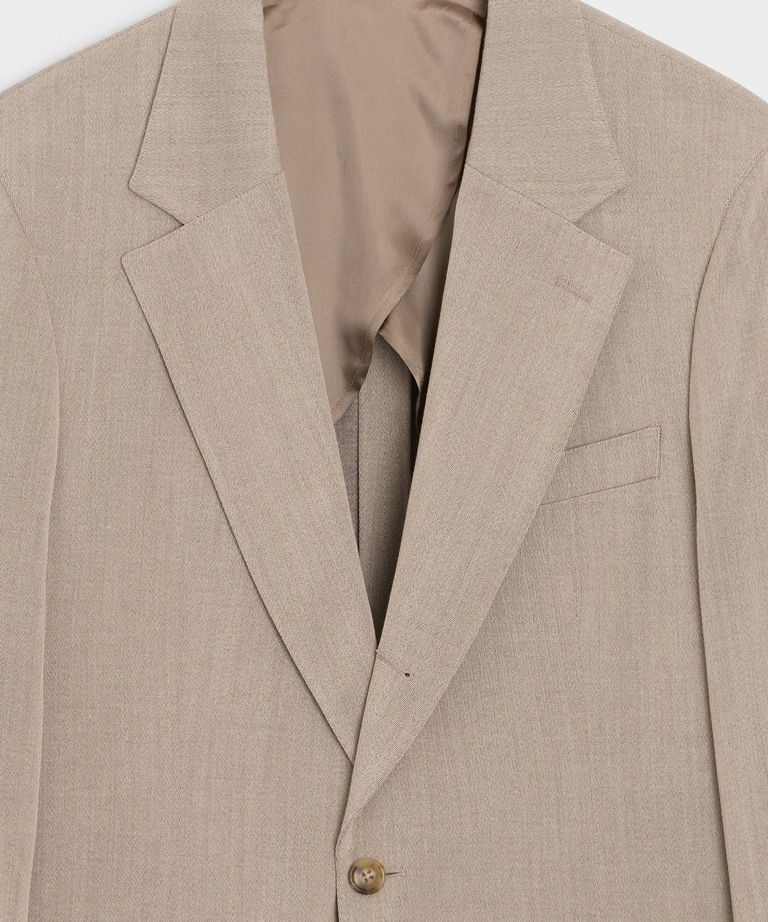 Todd Snyder Italian Cavalry Twill Madison Jacket in Tan Tan