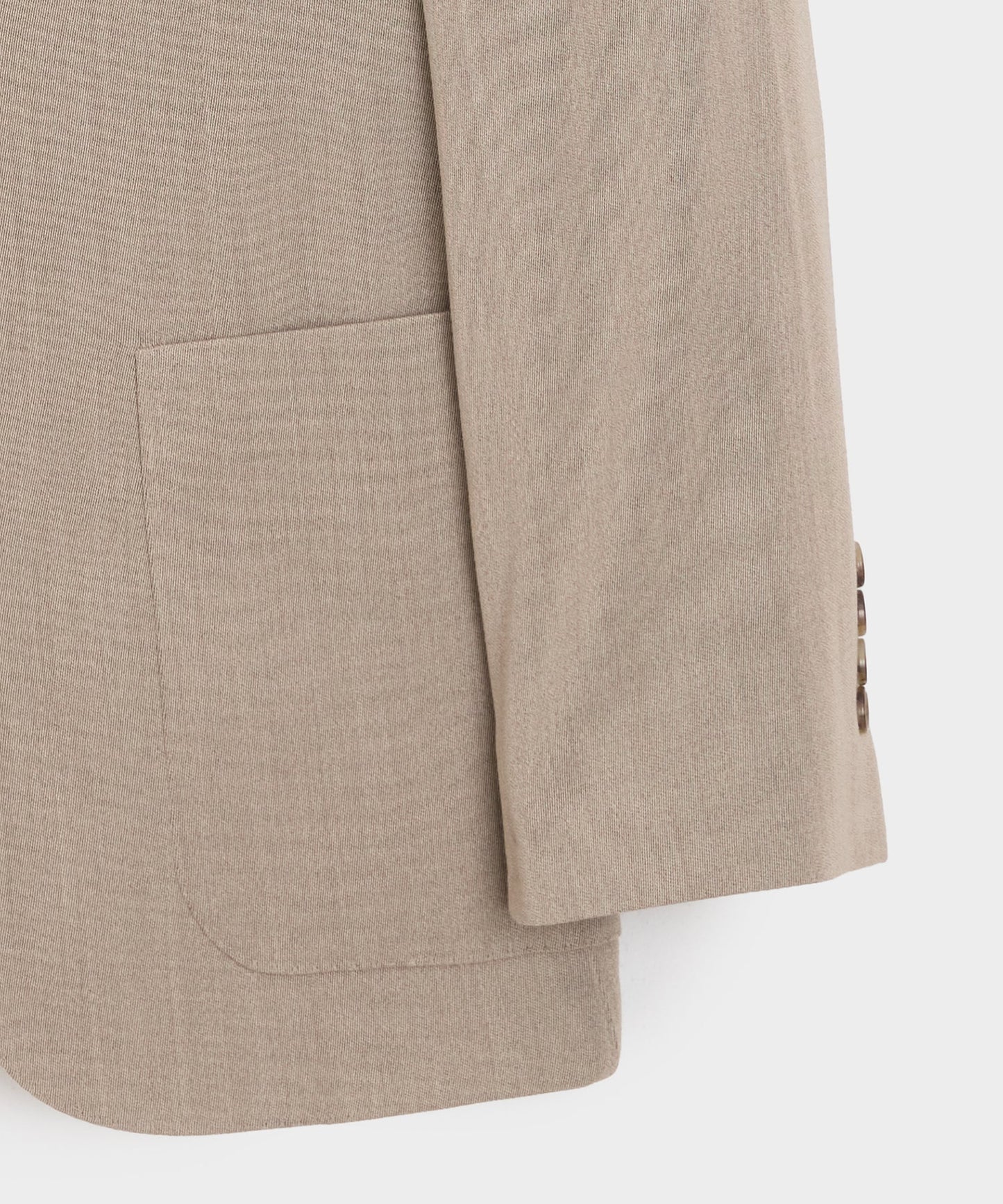 Todd Snyder Italian Cavalry Twill Madison Jacket in Tan Tan