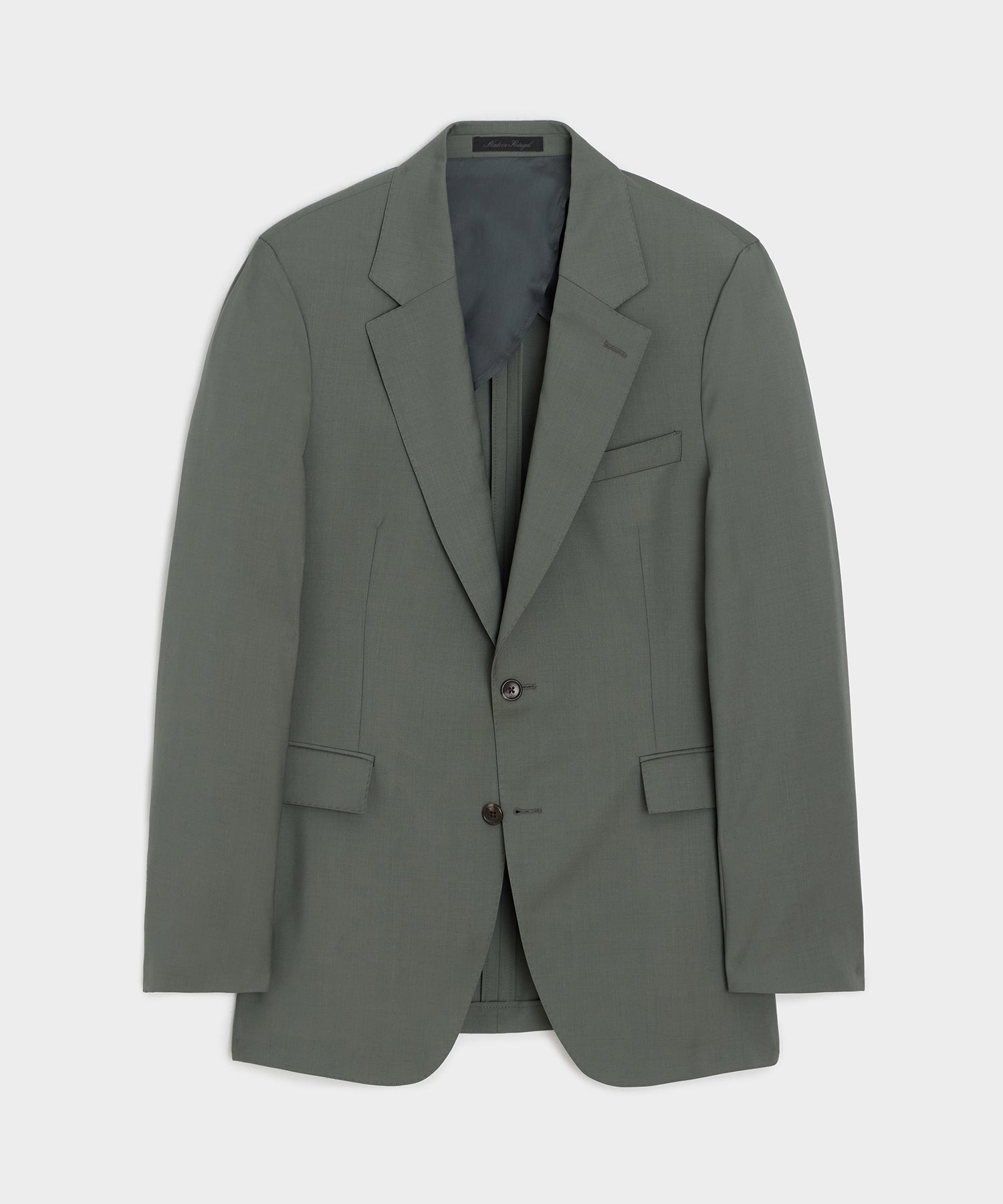 Todd Snyder Mohair Sutton Jacket in Green Smoke Green Smoke