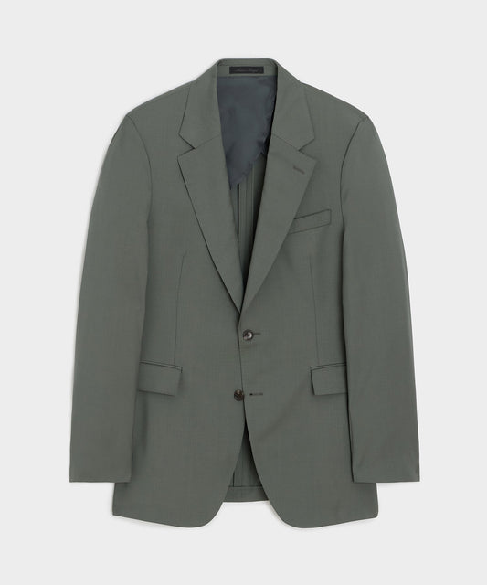 Todd Snyder Mohair Sutton Jacket in Green Smoke Green Smoke