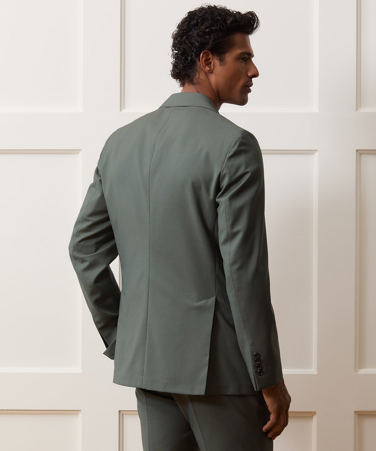 Todd Snyder Mohair Sutton Jacket in Green Smoke Green Smoke
