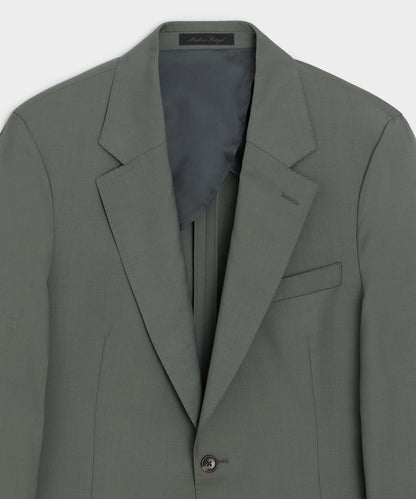 Todd Snyder Mohair Sutton Jacket in Green Smoke Green Smoke