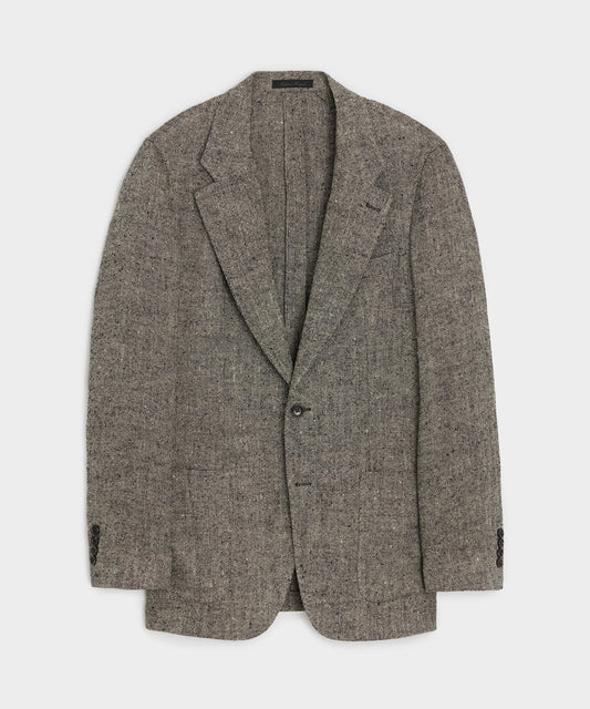 Todd Snyder Silk-Linen Donegal Sport Coat in Grey Grey