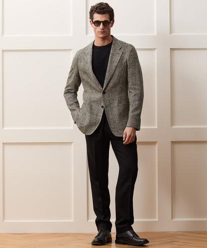 Todd Snyder Silk-Linen Donegal Sport Coat in Grey Grey