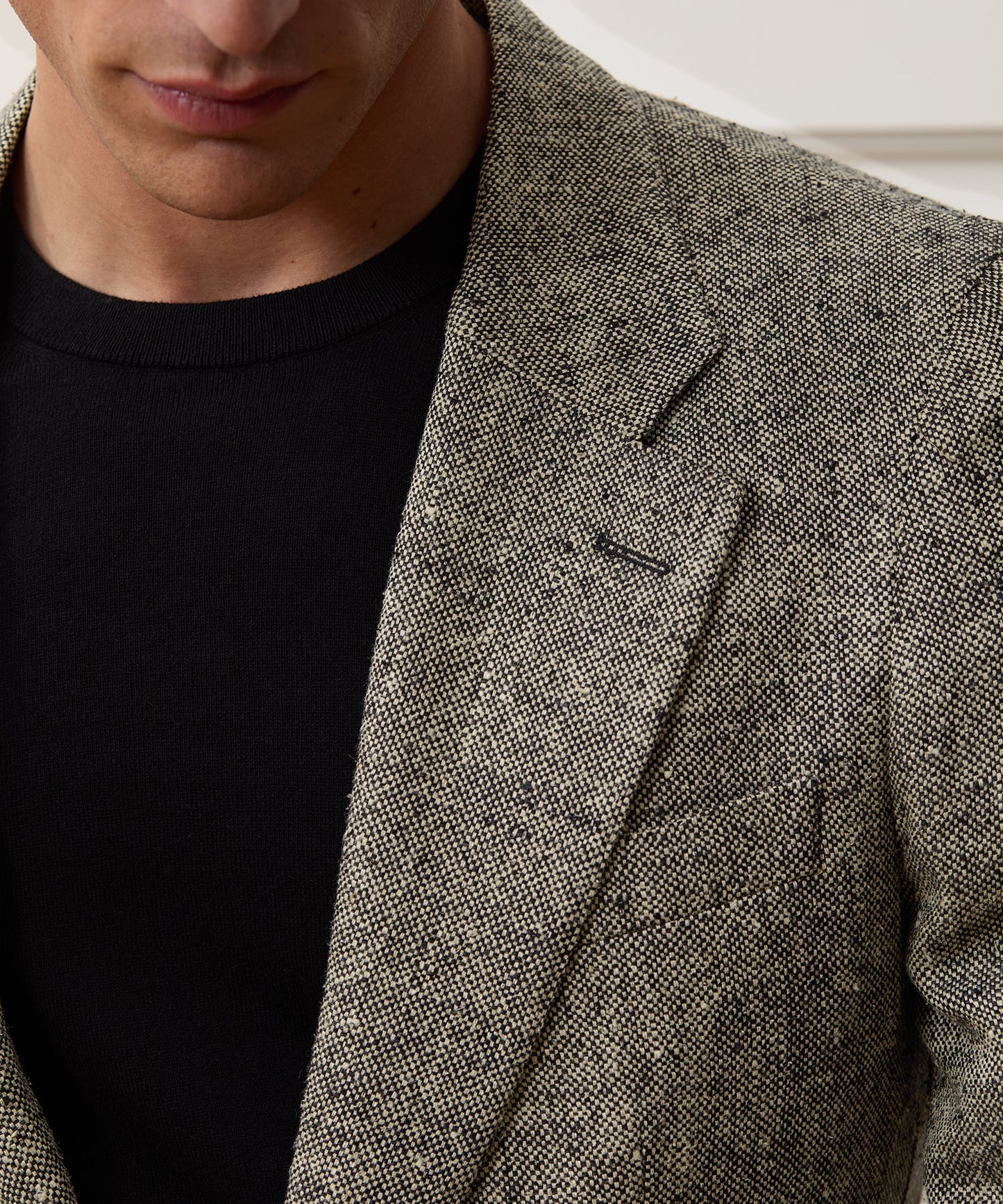 Todd Snyder Silk-Linen Donegal Sport Coat in Grey Grey