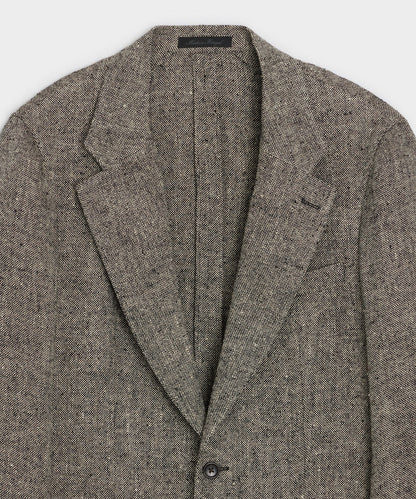 Todd Snyder Silk-Linen Donegal Sport Coat in Grey Grey
