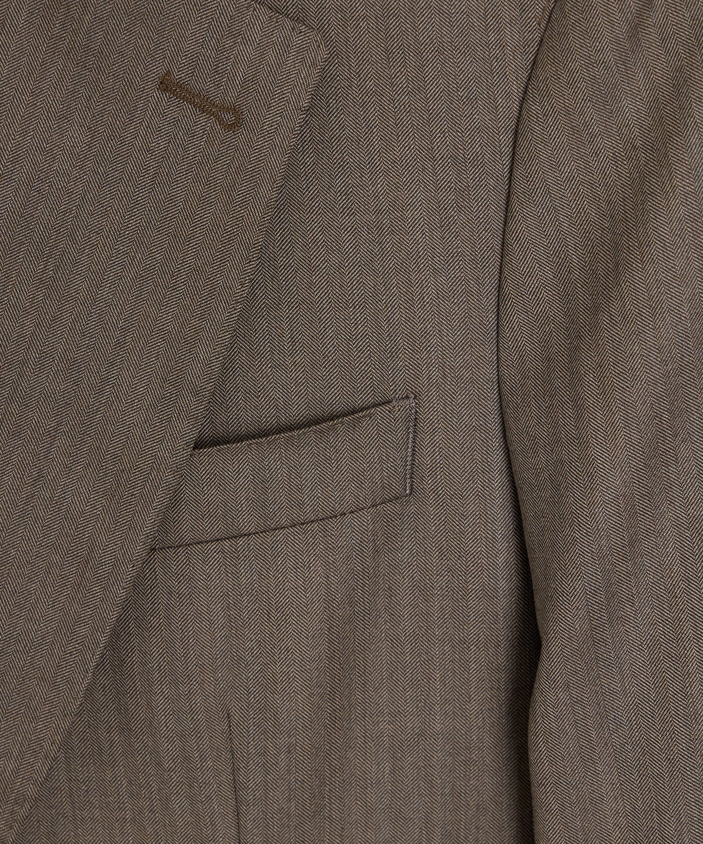 Todd Snyder Herringbone Madison Jacket in Light Brown Herringbone Light Brown