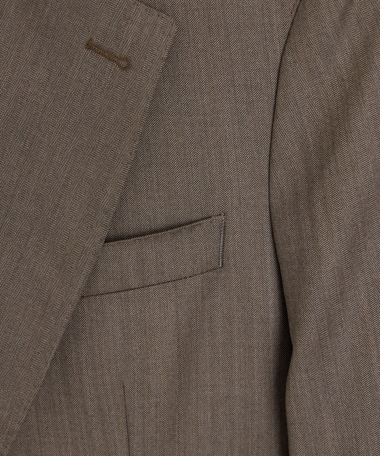 Todd Snyder Herringbone Madison Jacket in Light Brown Herringbone Light Brown
