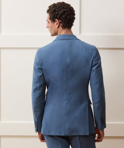 Todd Snyder Sueded Linen Sutton Jacket in Harbor Blue Harbor Blue