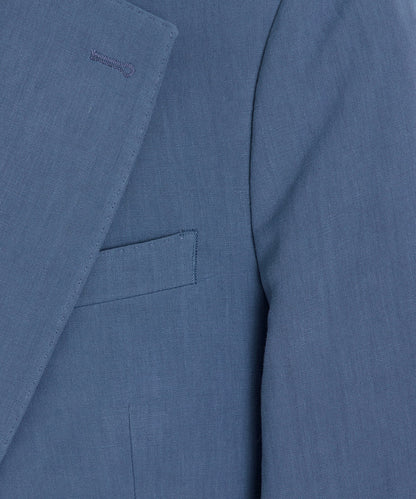 Todd Snyder Sueded Linen Sutton Jacket in Harbor Blue Harbor Blue