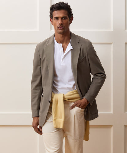 Todd Snyder Italian Knit Sport Coat in Whale Grey Whale Grey