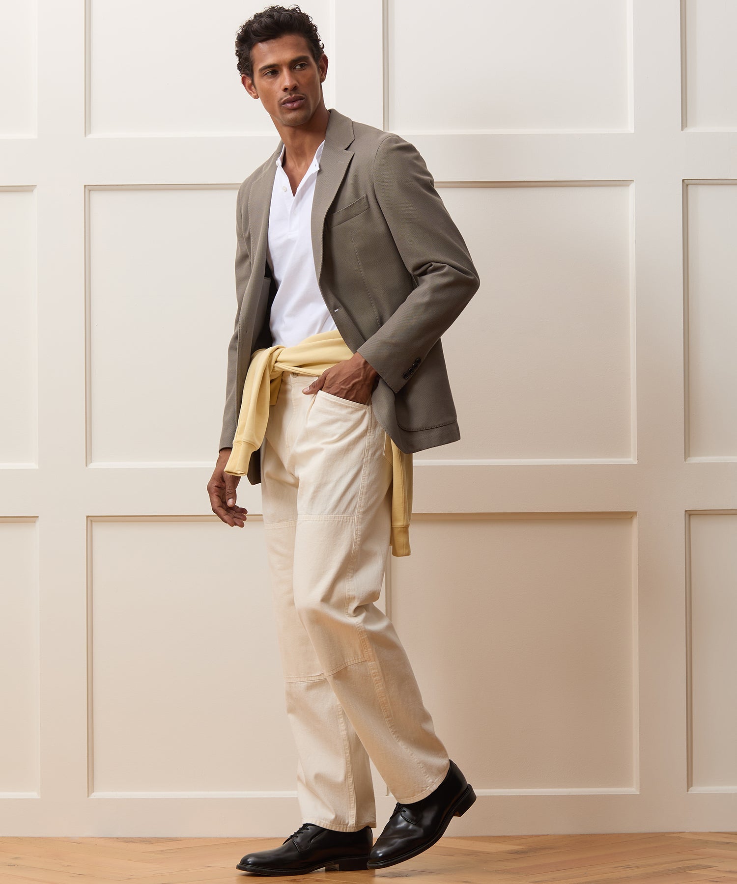 Todd Snyder Italian Knit Sport Coat in Whale Grey Whale Grey