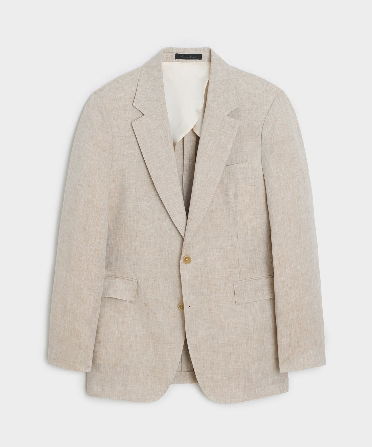 Todd Snyder Linen Sutton Jacket in Oatmeal Oatmeal