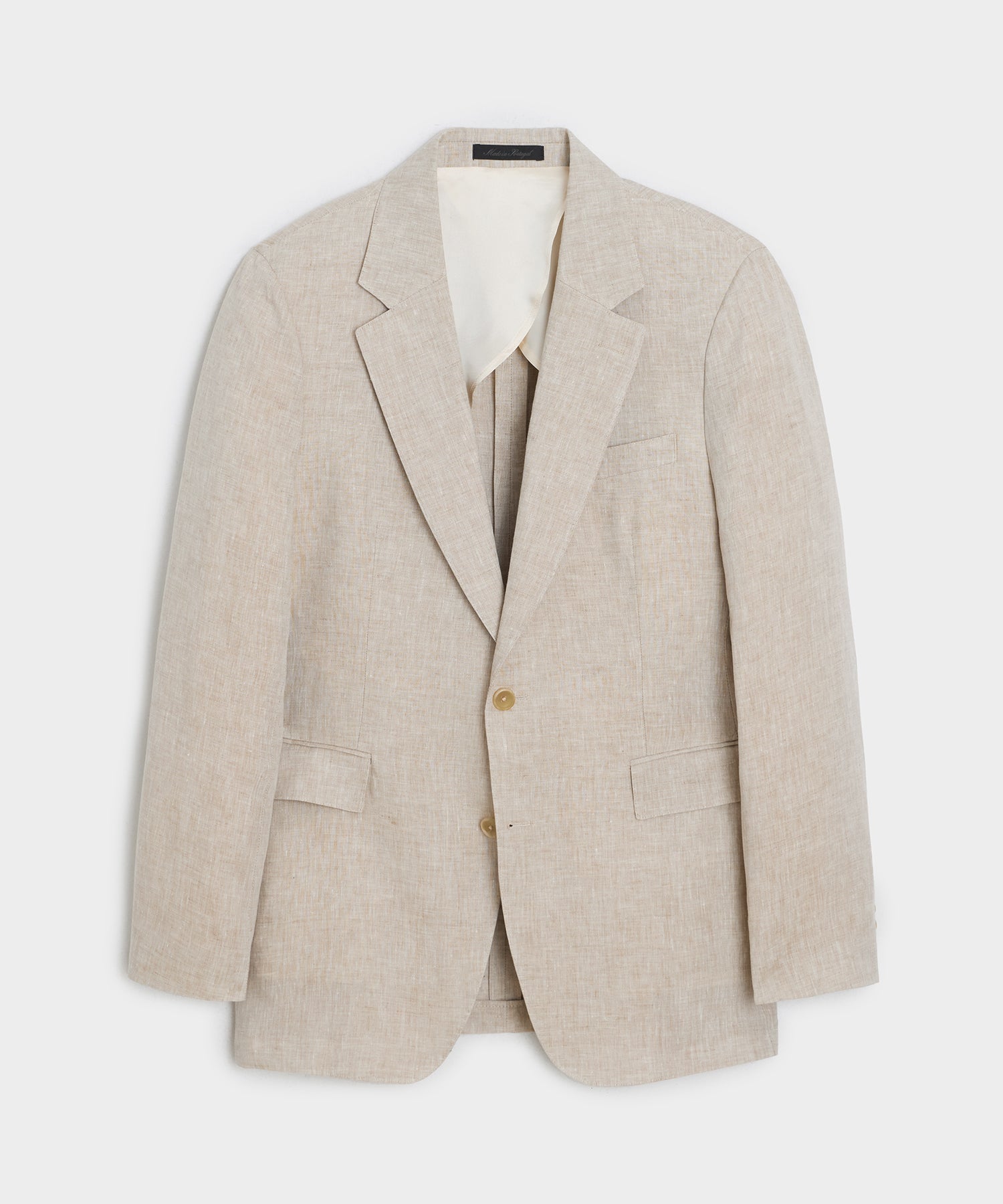 Todd Snyder Linen Sutton Jacket in Oatmeal Oatmeal