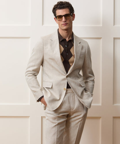 Todd Snyder Linen Sutton Jacket in Oatmeal Oatmeal