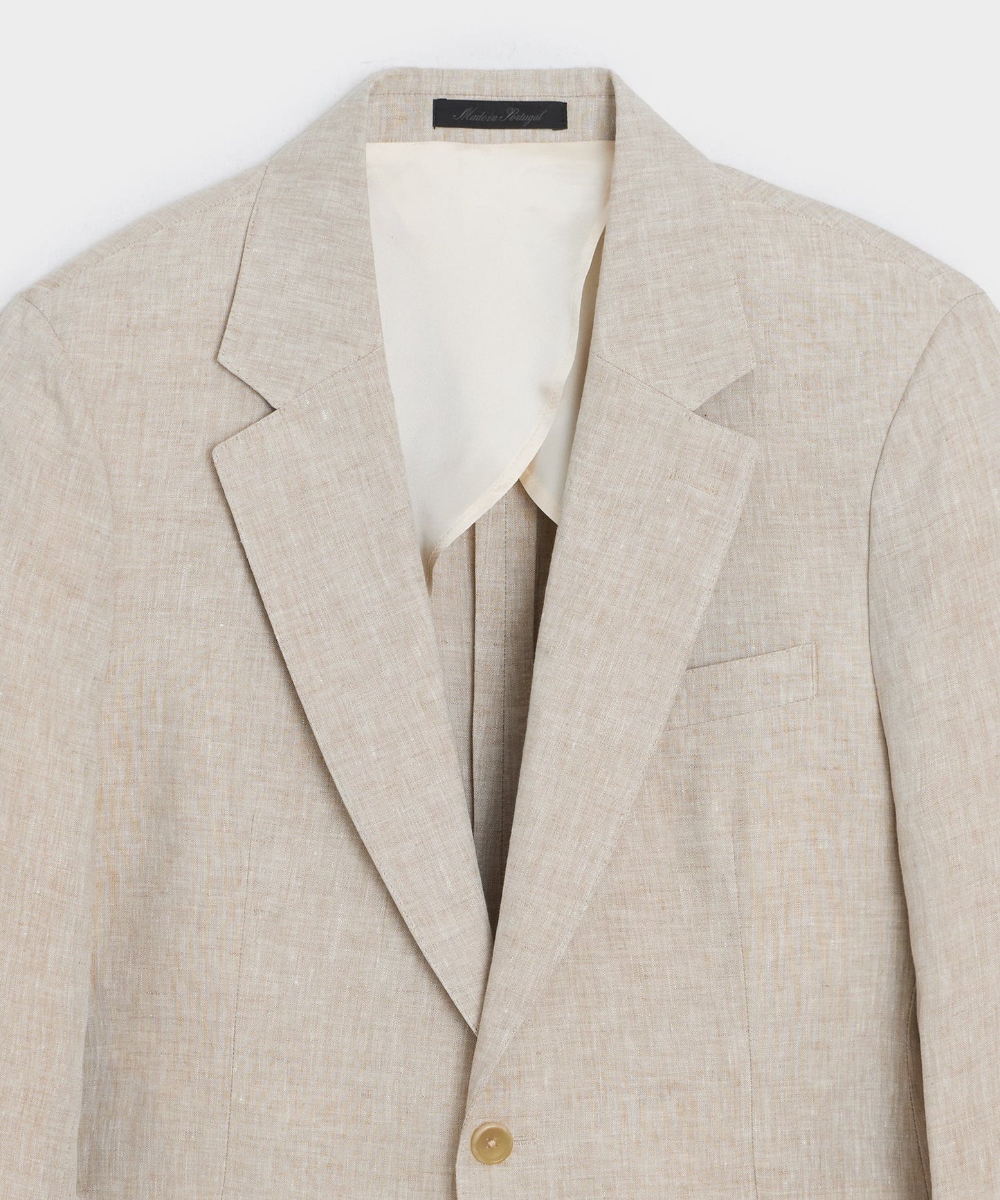 Todd Snyder Linen Sutton Jacket in Oatmeal Oatmeal