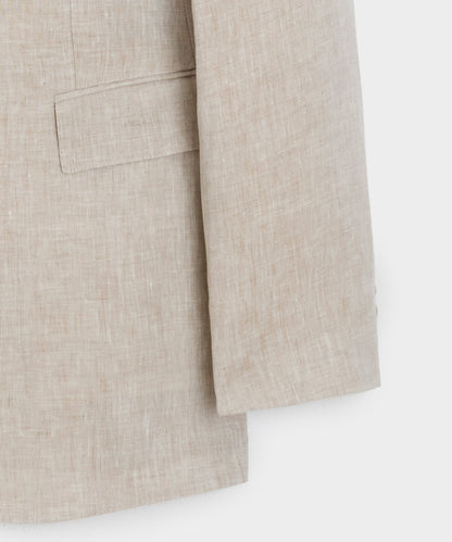 Todd Snyder Linen Sutton Jacket in Oatmeal Oatmeal