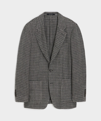 Todd Snyder Houndstooth Sport Coat in Charcoal Houndstooth Charcoal