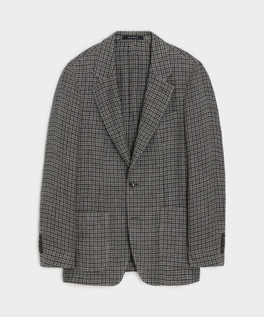 Todd Snyder Houndstooth Sport Coat in Charcoal Houndstooth Charcoal