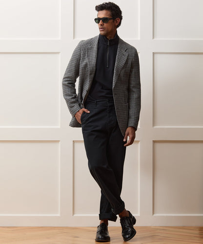 Todd Snyder Houndstooth Sport Coat in Charcoal Houndstooth Charcoal