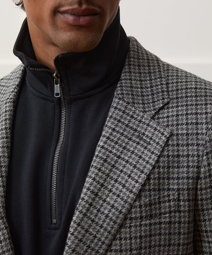 Todd Snyder Houndstooth Sport Coat in Charcoal Houndstooth Charcoal