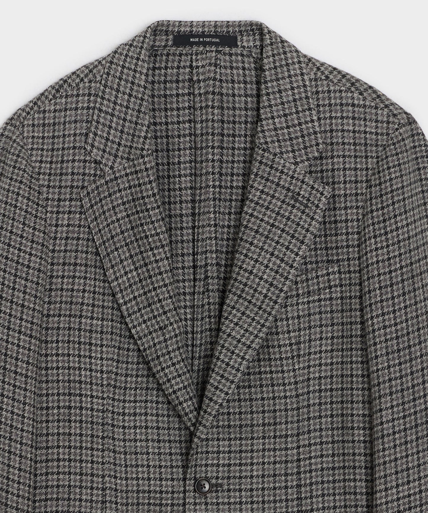 Todd Snyder Houndstooth Sport Coat in Charcoal Houndstooth Charcoal