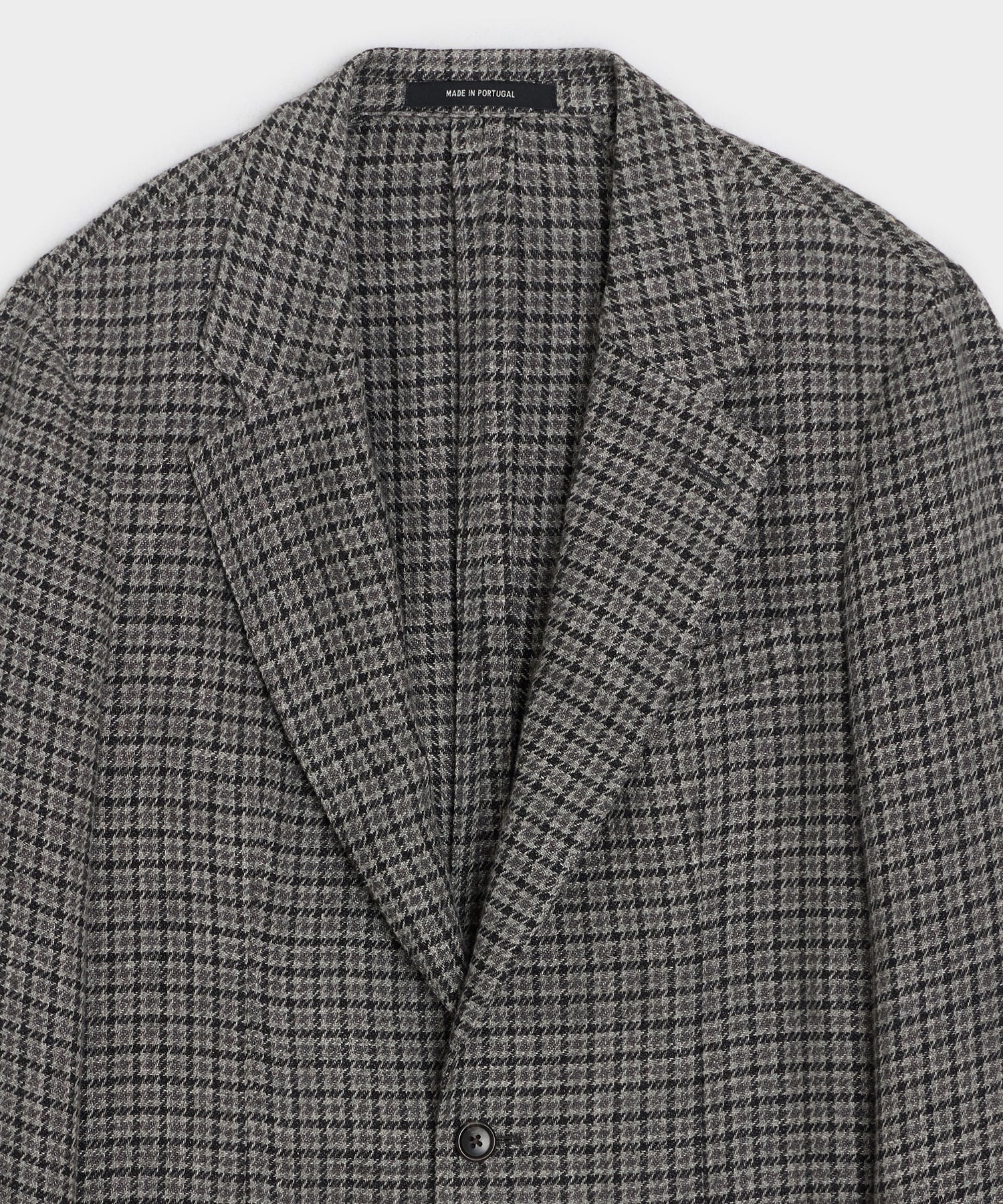 Todd Snyder Houndstooth Sport Coat in Charcoal Houndstooth Charcoal