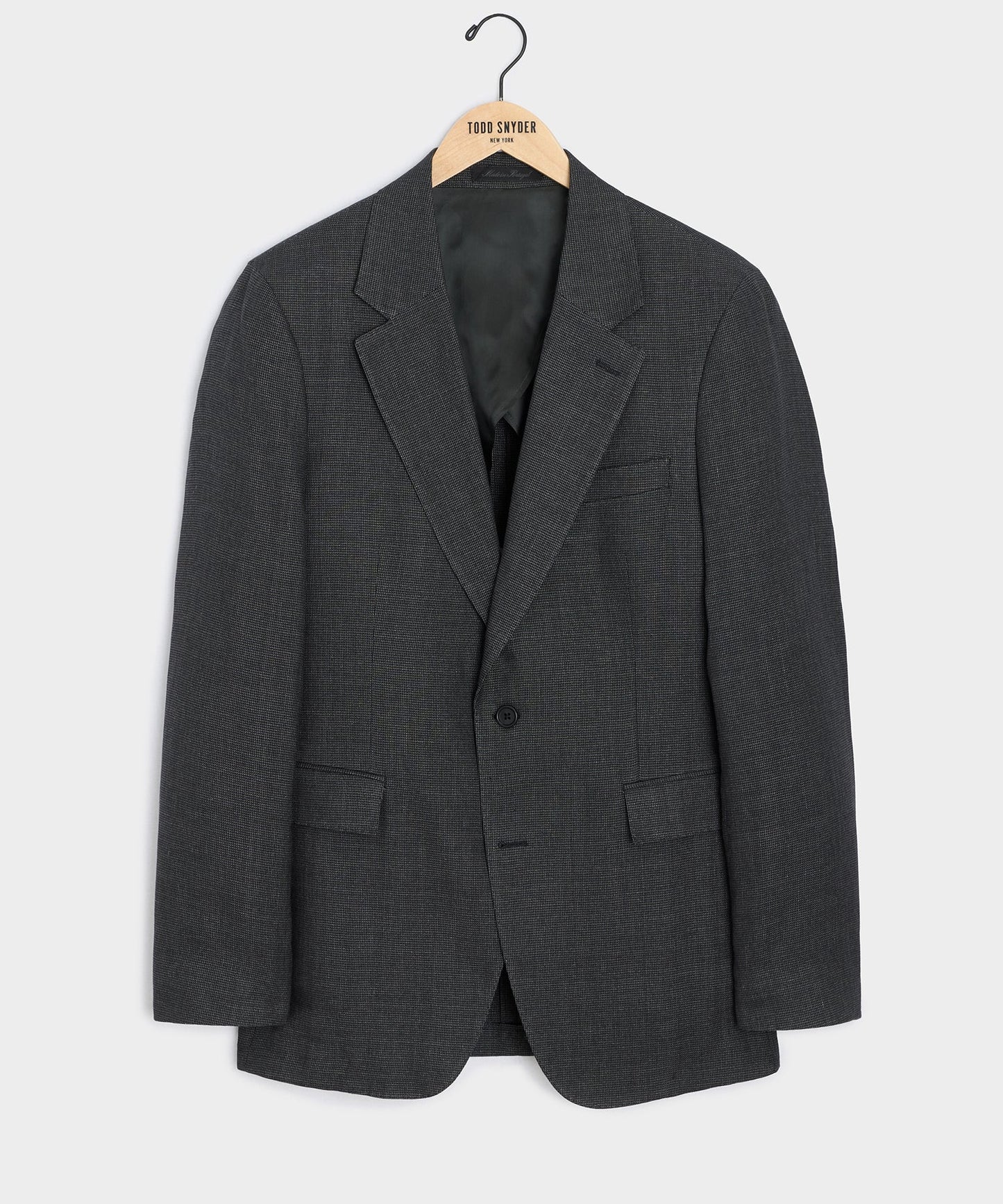 Todd Snyder Italian Cotton-Linen Sutton Jacket in Charcoal Charcoal