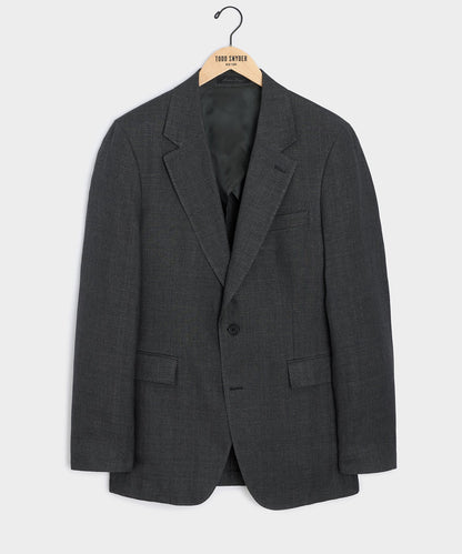 Todd Snyder Italian Cotton-Linen Sutton Jacket in Charcoal Charcoal