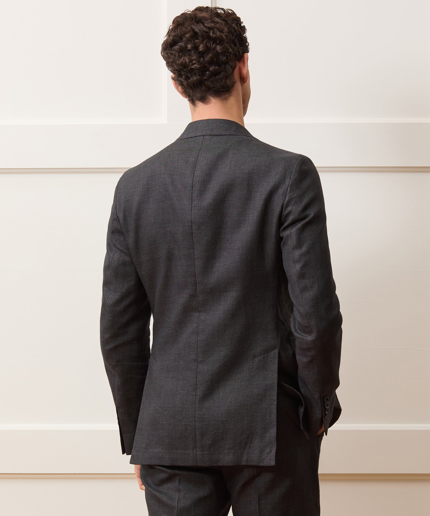 Todd Snyder Italian Cotton-Linen Sutton Jacket in Charcoal Charcoal