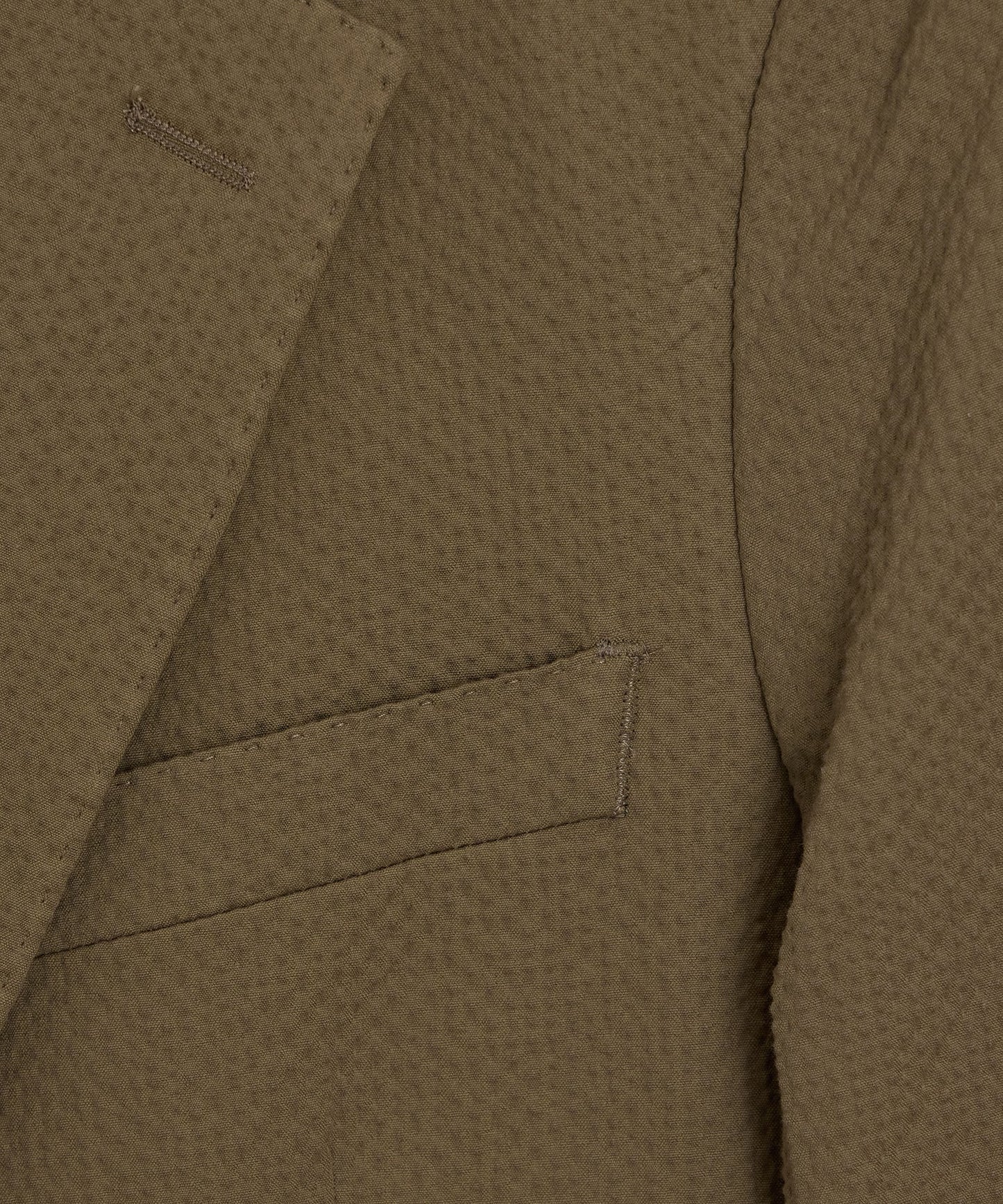 Todd Snyder Italian Seersucker Sutton Jacket in Tan Tan
